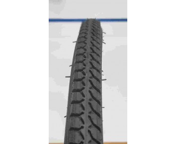 26 x 1 3/8 37-590 Traditional Vintage Tyre Black with  + FREE TUBE 